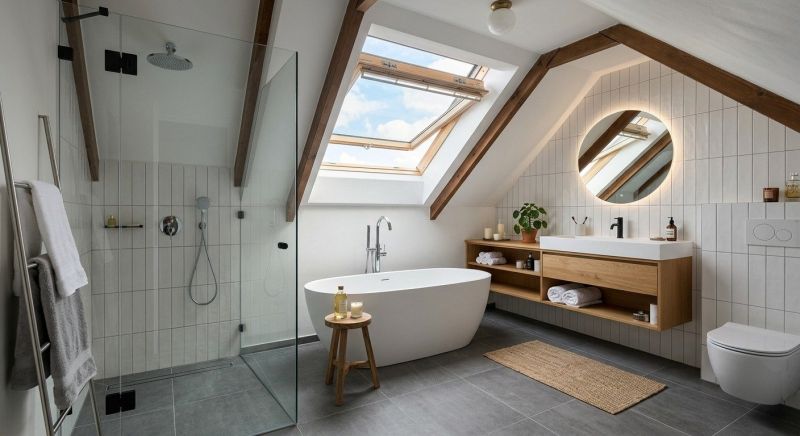 Attic Bathroom Remodeling in Cecil County, MD