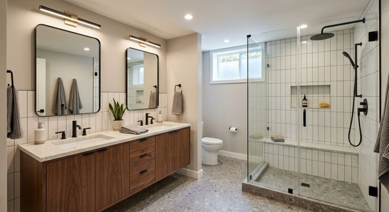 Basement Bathroom Remodeling in Cecil County, MD